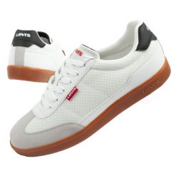 Buty sportowe trampki damskie Levi's Jackson. Białe trampki damskie Levi's, bez wzorów, bez zapięcia. Za 239.00 zł.