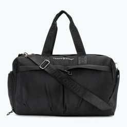 Torba treningowa Cardio Bunny HCB-525 black. Czarne torby sportowe Cardio Bunny, z aplikacjami. Za 119.99 zł.