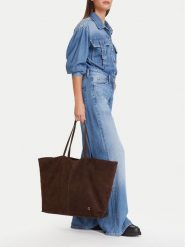 G-Star Torebka EO-LDA845A Brązowy ciemny. Brązowe shopper bag G-Star, bez wzorów, bez dodatków. Za 499.99 zł.