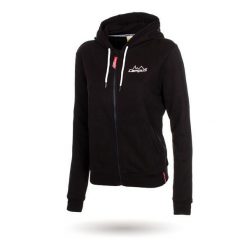 Bluza do chodzenia Damska Campus Sanne. Czarne bluzy damskie Campus, xl, bez wzorów, bez kaptura. Za 149.00 zł.
