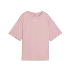 Damska koszulka Train All Day Essentials o luźnym kroju PUMA. Czerwone koszulki damskie Puma, l, bez wzorów, bez kołnierzyka, bez ramiączek. Za 129.00 zł.