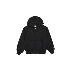 Bluza damska Champion Full Zip Hoodie Sweatshirt 117787. Czarne bluzy damskie Champion, l, bez wzorów, bez kaptura. Za 219.00 zł.