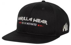 Wayne Snapback Czapka - Czarny. Czarne czapki damskie GORILLA WEAR, bez wzorów, z bawełny. Za 170.00 zł.