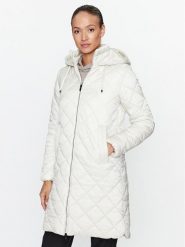 CMP Płaszcz zimowy 33K3696 Biały Regular Fit. Białe płaszcze damskie CMP, na zimę, bez wzorów, z syntetyku, bez kaptura. Za 539.99 zł.