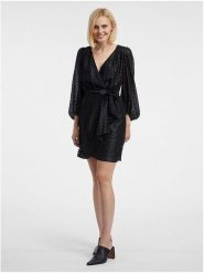 Orsay Sukienka w kolorze czarnym rozmiar: 38. Czarne sukienki damskie Orsay, bez wzorów, z tkaniny, bez ramiączek. Za 87.40 zł.