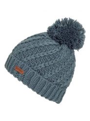 Protest Czapka "Paisley" w kolorze niebieskim rozmiar: 55 cm. Niebieskie czapki damskie Protest, bez wzorów, ze splotem. Za 66.16 zł.
