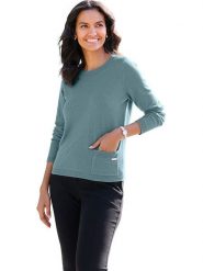 WITT WEIDEN Wełniany sweter w kolorze niebieskim rozmiar: 44. Niebieskie swetry klasyczne damskie WITT WEIDEN, z wełny, bez kołnierzyka. Za 96.14 zł.