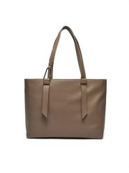 Coccinelle Torebka R1K Coccinellemalory E1 R1K 11 01 01 Beżowy. Brązowe shopper bag Coccinelle, bez wzorów, ze skóry, bez dodatków. Za 1,049.00 zł.