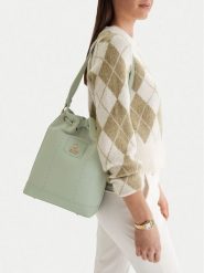 Beverly Hills Polo Club Torebka CEO-BHPC-C-020-09 Zielony. Zielone torebki klasyczne damskie Beverly Hills Polo Club, z materiału, bez dodatków. Za 219.99 zł.