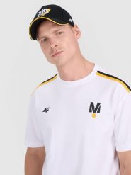 4F Czapka z daszkiem trucker snapback 4F x Drift Masters - czarna L/XL. Czarne czapki z daszkiem damskie 4F, na lato, bez wzorów, z bawełny. Za 119.99 zł.