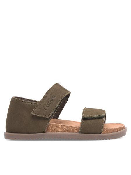 Lasocki Kids Sandały PORTA CI12-PORTA-02(III)CH Khaki. Brązowe sandały chłopięce Lasocki Kids, ze skóry, bez zapięcia. Za 129.99 zł.