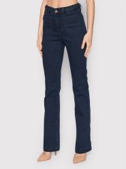 Morgan Jeansy 221-PSVEN Granatowy Bootcut Fit. Niebieskie jeansy damskie Morgan. Za 269.99 zł.