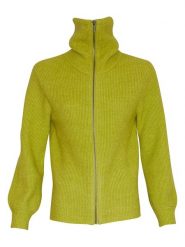 MOSS COPENHAGEN Kardigan "Ellice" w kolorze zielonym rozmiar: XS/S. Zielone kardigany damskie Moss Copenhagen, s, bez wzorów, z wełny. Za 176.91 zł.