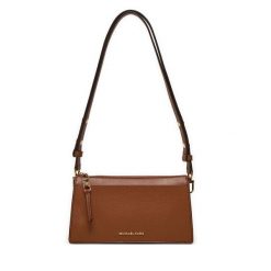 Torebka MICHAEL Michael Kors. Brązowe listonoszki damskie MICHAEL Michael Kors, bez wzorów, bez dodatków. Za 499.99 zł.