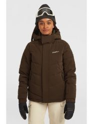 O'Neill Kurtka narciarska w kolorze brązowym rozmiar: S. Brązowe kurtki sportowe damskie O'Neill, m, bez wzorów, bez kaptura. Za 724.78 zł.