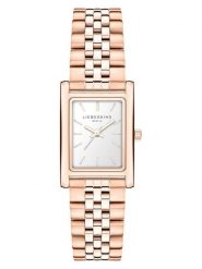 Liebeskind Zegarek kwarcowy w kolorze różowozłotym rozmiar: onesize. Czerwone, analogowe zegarki damskie Liebeskind, ze stali. Za 382.99 zł.