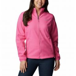 Columbia Kurtka Damska Softshell Kruser Ridge Ii 1771911656. Czerwone kurtki damskie Columbia, bez wzorów, z softshellu, bez kaptura. Za 207.99 zł.
