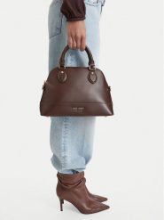 Nine West Torebka CEO-OPAL DREAM-LDA9210 Brązowy ciemny. Brązowe kuferki damskie Nine West, bez wzorów, ze skóry, bez dodatków. Za 249.99 zł.