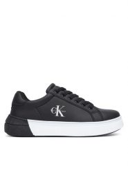 Calvin Klein Sneakersy V3X9-83468-1355 D Czarny. Czarne buty sportowe chłopięce Calvin Klein, ze skóry, bez zapięcia. Za 429.99 zł.
