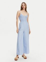 Billabong Sukienka letnia EBJWO03003 Niebieski Regular Fit. Niebieskie sukienki damskie Billabong, bez wzorów, z bawełny, bez ramiączek. Za 299.99 zł.