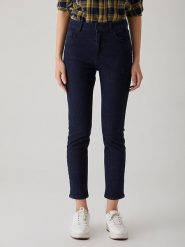 LTB Dżinsy "Freya" - Slim fit - w kolorze granatowym rozmiar: W30/L30. Niebieskie jeansy damskie LTB, z podwyższonym stanem. Za 92.21 zł.