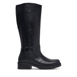 Kozaki Vagabond Shoemakers. Czarne kozaki damskie Vagabond Shoemakers, bez obcasa, na płaskiej podeszwie, bez zapięcia. Za 1,169.00 zł.