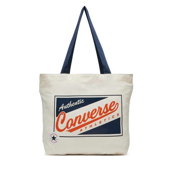 Torebka Converse. Brązowe shopper bag Converse, bez dodatków. Za 129.99 zł.