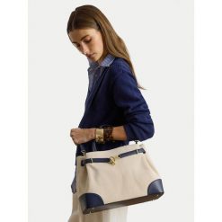 Torebka LAUREN RALPH LAUREN. Brązowe torebki klasyczne damskie Lauren Ralph Lauren, bez dodatków. Za 2,198.99 zł.