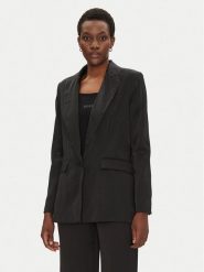 Morgan Marynarka 251-VTEO.F M Czarny Slim Fit. Czarne marynarki i żakiety damskie Morgan, m, bez wzorów, z syntetyku. Za 289.99 zł.