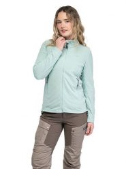 Bergans Kurtka polarowa "Finnsnes" w kolorze miętowym rozmiar: S. Zielone kurtki damskie Bergans, s, bez wzorów, z polaru, bez kaptura. Za 188.40 zł.