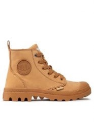 Palladium Trapery Pampa Hi Zip Nbk 96440-717-M Brązowy. Brązowe trapery damskie Palladium, z nubiku, bez zapięcia. Za 441.15 zł.
