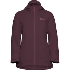 Kurtka w góry damska Jack Wolfskin Moonrise. Czerwone kurtki damskie Jack Wolfskin, m, bez wzorów, z materiału, z kapturem. Za 1,097.00 zł.