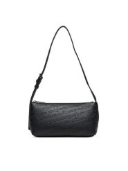 Tommy Jeans Torebka Tjw Must Aop Shoulder Bag AW0AW17867 Czarny. Czarne torebki klasyczne damskie Tommy Jeans, z jeansu, bez dodatków. Za 369.99 zł.