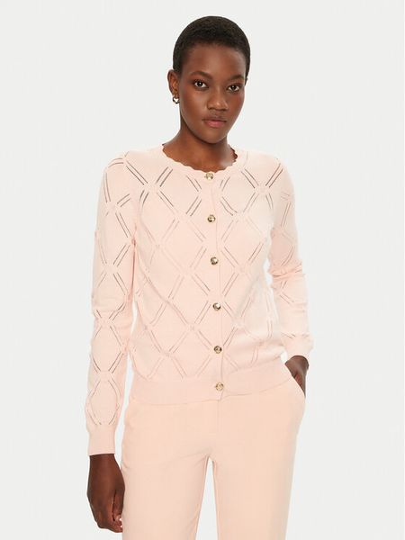 Marciano Guess Kardigan 5RGR22 5857Z Różowy Regular Fit. Czerwone kardigany damskie Marciano Guess, s, z aplikacjami, z wiskozy. Za 459.99 zł.