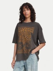 Billabong T-Shirt EBJZT00455 Szary ciemny Regular Fit. Szare t-shirty damskie Billabong, s, bez wzorów, z bawełny, bez kołnierzyka. Za 179.99 zł.