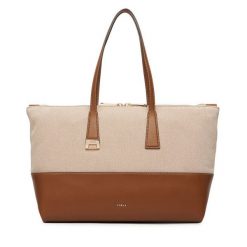 Torebka Furla. Brązowe torebki klasyczne damskie Furla, bez dodatków. Za 1,479.00 zł.