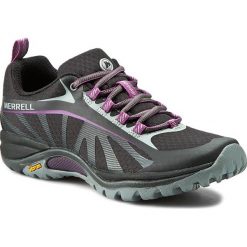 Trekkingi MERRELL - Siren Edge J35750 Black/Purple. Czarne obuwie trekkingowe damskie Merrell, z materiału. W wyprzedaży za 249.00 zł.