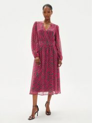 JOOP! Sukienka codzienna 58 JW243D270 30042892 Różowy Regular Fit. Czerwone sukienki damskie Joop!, bez wzorów, z syntetyku, bez ramiączek. Za 479.99 zł.