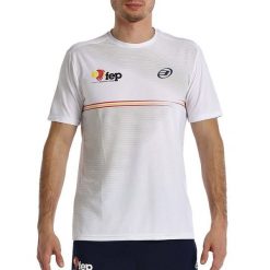 T-shirt S/sleeve Bullpadel Fang Men. Białe t-shirty damskie bullpadel, s, bez wzorów, bez kołnierzyka. Za 216.15 zł.