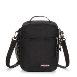 Torba na ramię Eastpak The Lunch One. Czarne torby na laptopa Eastpak, bez wzorów, z materiału. Za 287.50 zł.