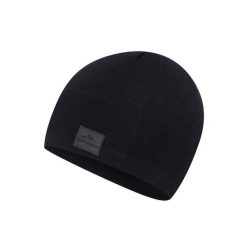 Fjord Nansen Czapka Merinoull Beanie. Czarne czapki damskie Fjord Nansen, bez wzorów. Za 99.90 zł.