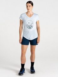 Dare 2b Koszulka sportowa "Serene Tee" w kolorze białym rozmiar: 46. Białe koszulki sportowe damskie Dare 2b, bez wzorów, z wiskozy, bez ramiączek, outdoorowe. Za 48.28 zł.