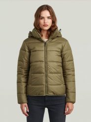 G-Star Kurtka pikowana w kolorze khaki rozmiar: M. Brązowe kurtki damskie G-Star, m, bez wzorów, bez kaptura. Za 419.95 zł.