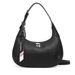 Torebka KARL LAGERFELD. Czarne torebki klasyczne damskie KARL LAGERFELD, bez dodatków. Za 549.99 zł.