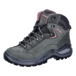 Buty trekkingowe damskie Lowa Renegade Evo Mid Gtx. Czerwone obuwie trekkingowe damskie Lowa, z materiału, za kostkę, bez zapięcia. Za 1,119.00 zł.