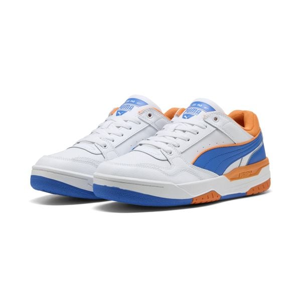 Sneakersy unisex Rebound Retro PUMA. Białe obuwie sportowe casual damskie Puma, z syntetyku, bez zapięcia, do koszykówki. Za 359.00 zł.
