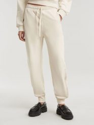 G-Star Spodnie dresowe w kolorze kremowym rozmiar: M. Brązowe spodnie dresowe damskie G-Star, m, bez wzorów, z bawełny. Za 200.95 zł.