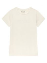 Guess T-Shirt J4RI49 J1314 Beżowy Regular Fit. Brązowe koszulki i t-shirty dziewczęce Guess, z aplikacjami, z bawełny, bez kołnierzyka, bez ramiączek. Za 79.99 zł.