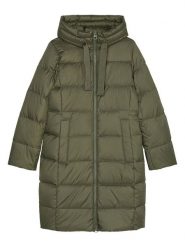 Marc O´Polo Płaszcz pikowany w kolorze khaki rozmiar: 32. Brązowe płaszcze damskie bez wzorów, bez kaptura. Za 592.99 zł.