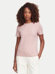 Guess T-Shirt V6RI07 J1314 Fioletowy jasny Regular Fit. Fioletowe t-shirty damskie Guess, m, z aplikacjami, z bawełny, bez kołnierzyka. Za 154.99 zł.